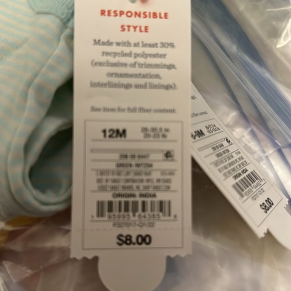 Baby Beach Baby Romper - Cat
& Jack Mint Green - Picture 3 of 3